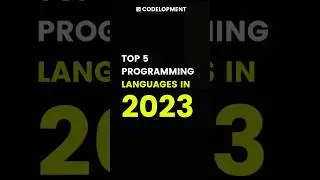 Top 5 Programming Languages in 2023 | 