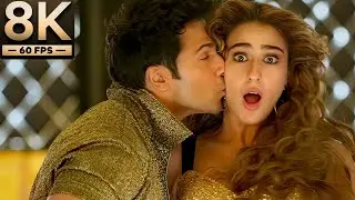 8K Remastered - Husnn Hai Suhaana | Varun Dhawan, Sara Ali Khan | Coolie No.1