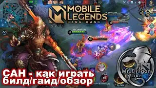 Sun САН Mobile Legends Bang Bang | билд / гайд / обзор | build guide review | Mr Dragon | мобла