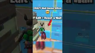 INSANE Wall Hacks Glitch! 🤯 #shorts #fortnite
