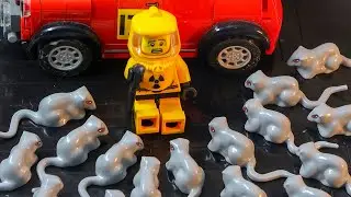 лего-вирус мышь атакует город | лего покадровая анимация | Lego Russian