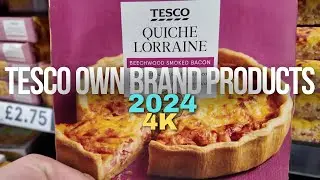 Tesco 2024 Own Brand Products Tour - Top Picks and Deals [4K]