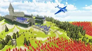 I Must Defend The Fortress vs An UNSTOPPABLE ZOMBIE ARMY! | Ravenfield