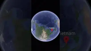 Vietnam Map Zoom Effect 
