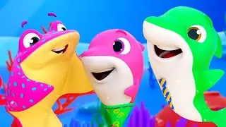 Baby Shark Song, Preschool Nursery Rhymes and Sea Animal Songs
