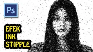 Cara Mudah Membuat Efek Stipple Gambar Titik Titik Pada Foto dengan Photoshop