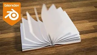 Blender Tutorial - Book Opening Animation