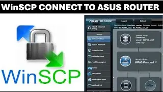WinSCP File Transfer to ASUS Router