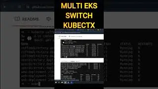 Multi EKS Cluster Switch via Kubectx #devopstools