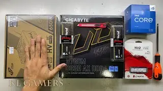 intel Core i5 13400  GIGABYTE B760M DS3H AX DDR4 13th Gen intel Desktop PC Build