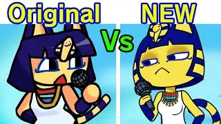 Friday Night Funkin Ankha Vs Ankha Remastered Vs Ankha Reanimated (FNF MOD/Hard) (Animal Crossing)