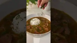 Comforting Chicken & Sausage Gumbo 