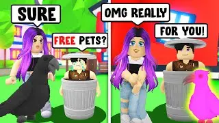 Fake *TRASHCAN* Turns Pets MEGA NEON in Adopt Me! (TRUST ME?)