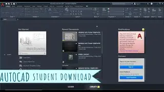 How to download and install AutoCAD 2021 FREE (Student Version)