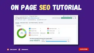 Semrush On-page SEO Checker  شرح   أداة