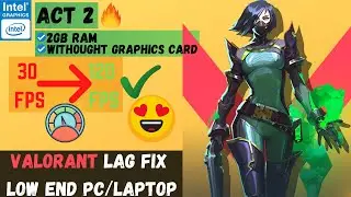 Valorant Lag Fix Low End PC/Laptop | valorant fps boost act 3 100% working✅ | Valorant Lag fix 2021