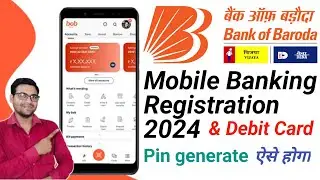 BOB WORLD  Registration or Debit Card pin generate 2024