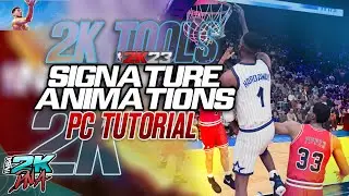 Edit Animations with NBA 2K Tools Roster Editor by looyh for NBA 2K23 PC