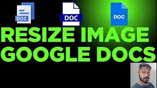 How to resize an image in Google Docs