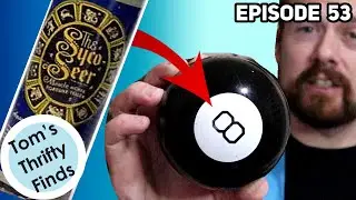 Magic 8-Ball's fun history HALLOWEEN EDITION - Tom's Thrifty Finds #53