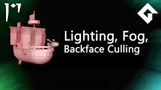 3D Games in Game Maker Studio 2 - Lighting and Fog and Backface Culling