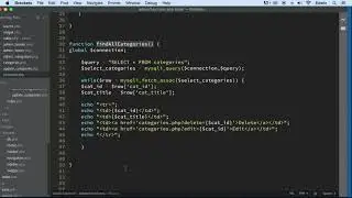 105 Refactoring category code part 2   PHP Full Course 2021