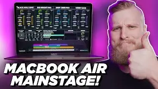 MacBook Air for MainStage - POWERFUL KEYS RIG! M1 Review