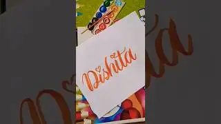 Dishita ❤️ Beautiful Calligraphy 