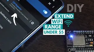 Build WiFi Extender using ESP8266 NodeMCU to Increase WiFi Range and Coverage