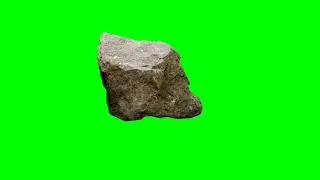 Falling down stone #copyrightfree #greenscreen #chromakey