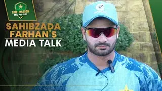 Sahibzada Farhan's Media Talk at National Bank Stadium, Karachi #AUSvPAK | PCB | MA2A