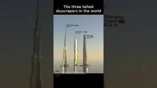 🤯🔝The 3 Tallest Skyscrapers in the World!