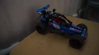LEGO Car Jumps And Crashes