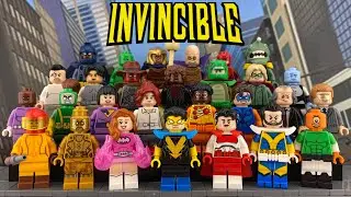 LEGO Invincible Seasons 1-2 | How To Build All Main Characters