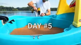 I Built an Epic Mini Boat from a Kids Toy