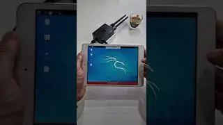 Use iPad as a remote wireless touch screen to control Kali Linux installed on Raspberry Pi