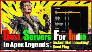 🔧Fix Apex Legends No Matchmaking Problem in India | Solved | Best Servers For Matchmaking✅