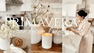 COCINA DECORACION| PRIMAVERA IDEAS PARA DECORAR| DECORACION NEUTRAL🤍