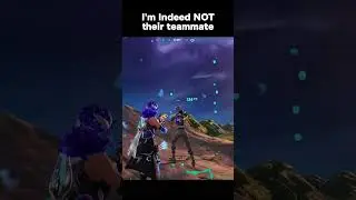 i'm indeed not their teammate 😭