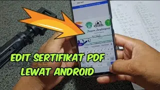 Cara mengubah nama sertifikat pdf di hp android