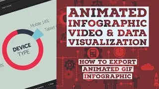 How to export animated GIF infographic - Animated Infographic Tutorial [45/48]