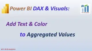 Power BI DAX: Add Status Labels and Colours to Visual’s Value and Title with calculated Measures