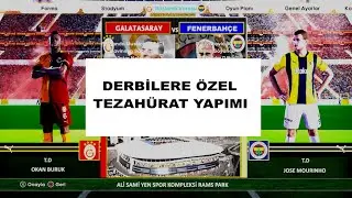 DERBİLERE ÖZEL TEZAHÜRAT YAPIMI VE EKLEMESİ [FOOTBALL LIFE 25 & PES 21]