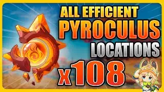 ALL 108 PYROCULUS  Locations  in NATLAN  5.0 | EASY follow along  Genshin Impact Mavuika