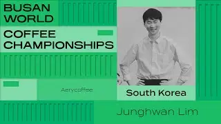 Junghwan Lim, South Korea | 2024 World Barista Championship | Finals