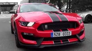 Ford Mustang Shelby GT350 Awesome SOUND - Revs, Fly Bys & Exhaust Crackles!