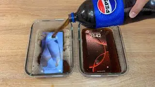 iPhone 16 Pro Max vs Samsung Galaxy S24 Ultra - Pepsi FREEZE Test! 24 Hours!