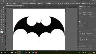 Batman Logo made with Golden Ratio Circle | Batman logo design using golden ratio | Illustrator |