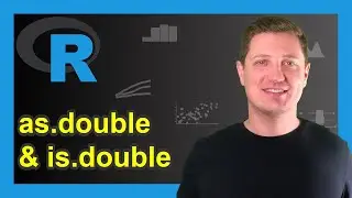 R as.double & is.double Functions (2 Examples) | Convert Integer to Double Class | Precision Vector