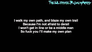 Papa Roach - Not Listening {Lyrics on screen} HD